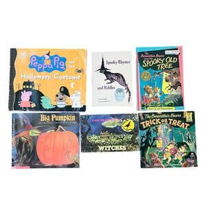 HALLOWEEN Kids Books Spooky Rhymes & Riddles, Can Read Witches, Berenstain Bears